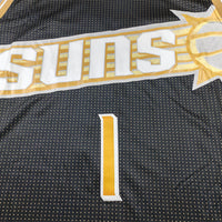 Men's Phoenix Suns Devin Booker #1 Black Select Series Swingman Jersey1