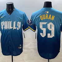 Men's Philadelphia Phillies Jhoan Duran #59 Navy City Connect Limited Jersey