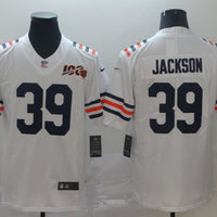 Men's Chicago Bears Eddie Jackson #39 White Game Jersey1