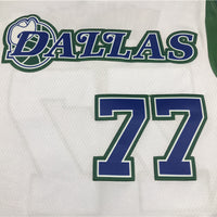 Men's Dallas Mavericks Luka Doncic White 2021/22 Swingman Jersey1 - City Edition
