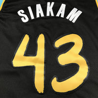Men's Indiana Pacers Pascal Siakam #43 Black 2023/24 Swingman Jersey1 - City Edition