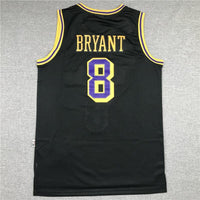 Kobe Bryant #8 Los Angeles Lakers Black Classics Player Jersey