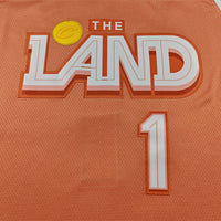Men's Cleveland Cavaliers James Harden #1 Orange 2025/26 Swingman Jersey - City Edition