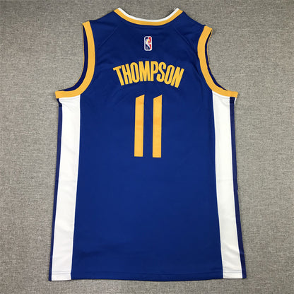 Men's Golden State Warriors Klay Thompson #11 Royal 2022/23 Fast Break Replica Player Jersey1 - Icon Edition