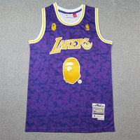 BAPE Los Angeles Lakers Purple Jersey