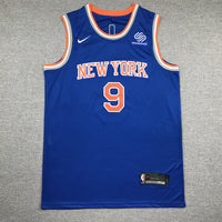 Men's New York Knicks RJ Barrett Fanatics Branded Blue Replica Fast Break Jersey1