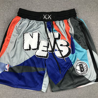 Men's Brooklyn Nets Black 2023/24 Pocket Shorts1 City Edition