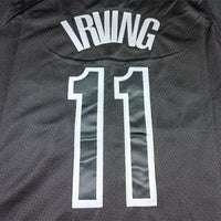 Men's Brooklyn Nets Kyrie Irving #11 Black 2022/23 Statement Edition Swingman Jersey1