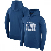 Men's Indianapolis Colts Club Therma NFL Pullover Hoodie