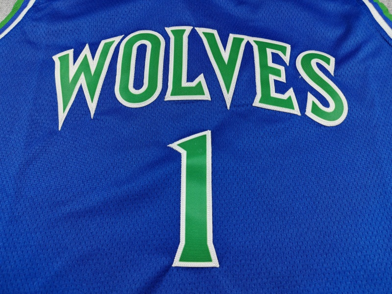 Men's Minnesota Timberwolves LaMelo Ball #1 Blue Swingman Jersey - Icon Edition