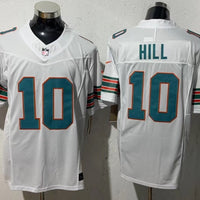 Men's Miami Dolphins Tyreek Hill #10 White Player Game Jersey