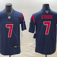 Men's Houston Texans C.J. Stroud #7 Navy Alternate Game Jersey1