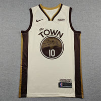 Men's Golden State Warriors Jimmy Butler III #10 Tan 2025/26 Swingman Jersey - City Edition