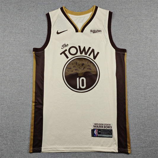 Men's Golden State Warriors Jimmy Butler III #10 Tan 2025/26 Swingman Jersey - City Edition
