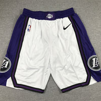 Men's Los Angeles Lakers White 2022/23 City Edition Basketball Shorts1