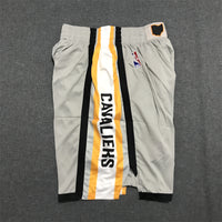 Men's Cleveland Cavaliers Gray Basketball Shorts1