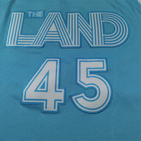 Men's Cleveland Cavaliers Donovan Mitchell #45 Light Blue 2024/25 Swingman Jersey1 - City Edition