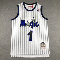 Men's Orlando Magic Tracy McGrady 2003-04 White Hardwood Classics Swingman Jersey1