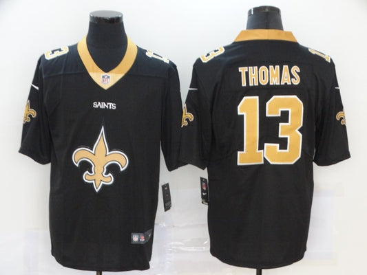 Men's New Orleans Saints Michael Thomas #13 Black Alternate Game Player Jersey1