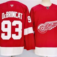 Men's Detroit Red Wings Alex DeBrincat #93 Fanatics Red Breakaway Jersey