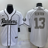 Men's Las Vegas Raiders Hunter Renfrow #13 White Player Jersey1 Joint Edition