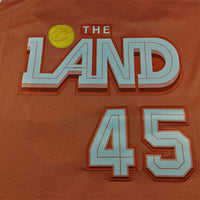 Men's Cleveland Cavaliers Donovan Mitchell #45 Orange 2025/26 Swingman Jersey - City Edition