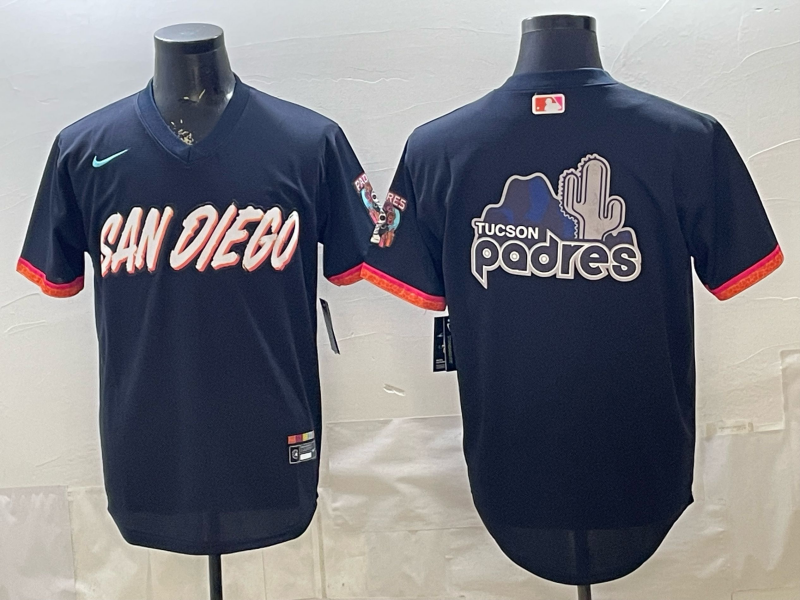Men's San Diego Padres Obsidian 2026 City Connect Player Jersey