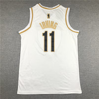 Men's Brooklyn Nets Kyrie Irving #11 White Swingman Player Jersey1