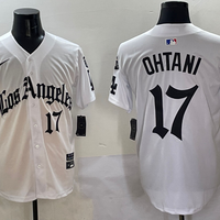 Men's Los Angeles Dodgers Shohei Ohtani #17 White Team Game Player Jersy