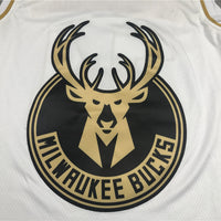Men's Milwaukee Bucks Giannis Antetokounmpo #34 White Swingman Jersey1