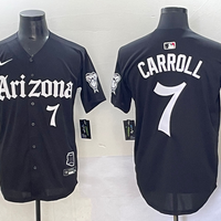 Men's Arizona Diamondbacks Corbin Carroll #7 Black Alternate Limited Jersey