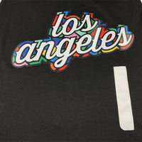 Men's LA Clippers James Harden #1 Black 2022/23 Swingman Jersey1 - City Edition