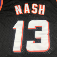 Men's Phoenix Suns Steve Nash Black 1996-97 Hardwood Classics Swingman Jersey1