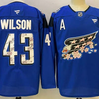 Men's Washington Capitals Tom Wilson #43 Fanatics Blue Player Jersey