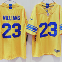 Men's Los Angeles Rams Kyren Williams #23 Classic Sol Game Jersey