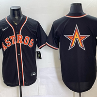 Men's Houston Astros Black Fashion Game Out Jersey