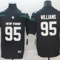 Men's New York Jets Quinnen Williams Black Game Jersey1