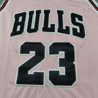 Men's Chicago Bulls Michael Jordan #23 Pink 1997/98 Hardwood Classics Swingman Jersey1