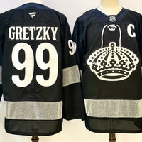Men's Los Angeles Kings Wayne Gretzky #99 Black Breakaway Player Jersey