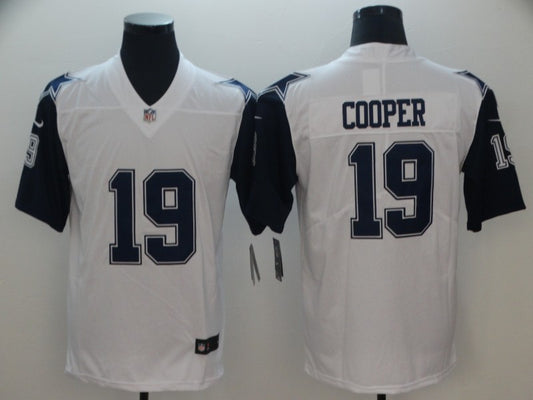Men's Dallas Cowboys Amari Cooper #19 White Game Jersey1
