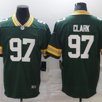 Men's Green Bay Packers Kenny Clark #97 Green Game Jersey1