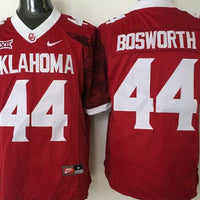 Men's Oklahoma Sooners Brian Bosworth #44 Crimson Player Game Jersey