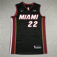 Men's Miami Heat Jimmy Butler #22 Black 2022/23 Swingman Jersey1 - Icon Edition