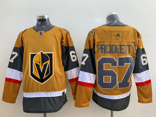 Men's Vegas Golden Knights Max Pacioretty #67 Gold Breakaway Player Jersey1