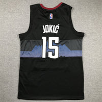 Men's Denver Nuggets Nikola Jokic #15 Black 2023/24 Swingman Jersey1 - City Edition