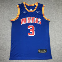 Men's Golden State Warriors Jordan Poole #3 Blue Classic Player Jersey1