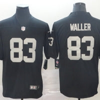Men's Las Vegas Raiders Darren Waller #83 Black Game Player Jersey1