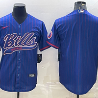 Men's Buffalo Bills Royal Game Blank Jersey1