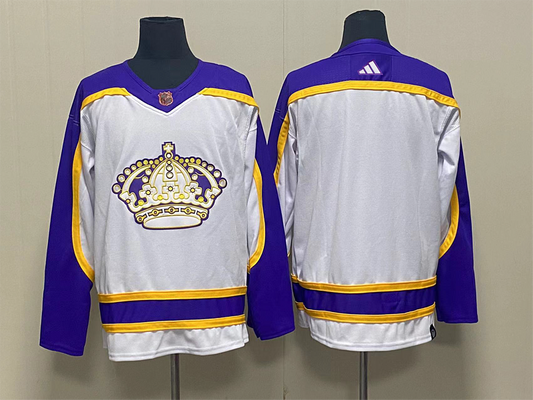 Men's Los Angeles Kings White Blank Jersey1