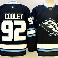 Men's Utah Mammoth Logan Cooley #92 Fanatics Black Player Jersey